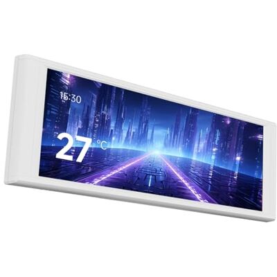 Thermalright TR Trofeo Vision LCD White dispone di un display LCD a colori Full Color (risoluzione 1280x480) da 6,86 pollici con schermo magnetico che supporta immagini DIY dinamiche/statiche Thermalright TR Trofeo Vision LCD White dispone di un display LCD a colori Full Color (risoluzione 1280x480) da 6,86 pollici con schermo magnetico che supporta immagini DIY dinamiche/statiche