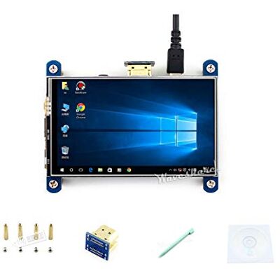 Waveshare 4inch Raspberry pi HDMI LCD Display Module 800x480 Resistive Touch IPS Screen Supports all Revsions of Raspberry Drivers Provided Waveshare 4inch Raspberry pi HDMI LCD Display Module 800x480 Resistive Touch IPS Screen Supports all Revsions of Raspberry Drivers Provided