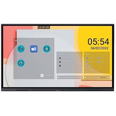 Sharp PN-L652b Interaktives Whiteboard 165,1 Cm (65" ) 3840 X 2160 Pixel Touchscreen Schwarz (pnl652b) Sharp PN-L652b Interaktives Whiteboard 165,1 Cm (65" ) 3840 X 2160 Pixel Touchscreen Schwarz (pnl652b)