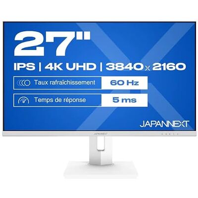 JapanNext 68,5 cm JN-IPS270UHD60F-C65W-HSP-W HDMI/DP UHD JapanNext 68,5 cm JN-IPS270UHD60F-C65W-HSP-W HDMI/DP UHD