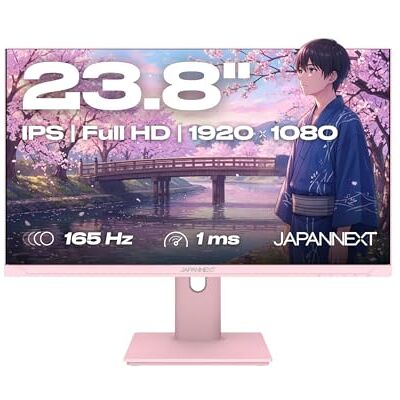 JapanNext Gaming Monitor 23,8" IPS 165Hz 1ms Rosa Pastello JapanNext Gaming Monitor 23,8" IPS 165Hz 1ms Rosa Pastello