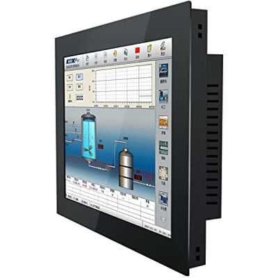 Generico Monitor industriale con schermo tattile resistente incorporato (VGA+hdmi(tocco resistivo), 15 inch) Generico Monitor industriale con schermo tattile resistente incorporato (VGA+hdmi(tocco resistivo), 15 inch)