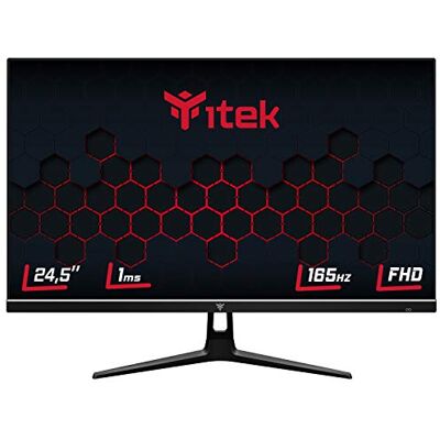 Itek Monitor GGF 24,5" FLAT, FHD 1920x1080, TN, 144HZ (165Hz OC), 16:9, 1ms OD, 2xHDMI, DP, USB, Speaker, HDR, Adaptive Sync Itek Monitor GGF 24,5" FLAT, FHD 1920x1080, TN, 144HZ (165Hz OC), 16:9, 1ms OD, 2xHDMI, DP, USB, Speaker, HDR, Adaptive Sync