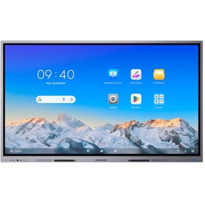 Hikvision Monitor Ultra 65" Tattile DLED 4K UHD 60Hz Grigio Hikvision Monitor Ultra 65" Tattile DLED 4K UHD 60Hz Grigio