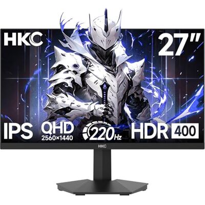 HKC Monitor Gaming 27 Pollici, IPS QHD 200Hz (OC 220Hz), HDR400 HKC Monitor Gaming 27 Pollici, IPS QHD 200Hz (OC 220Hz), HDR400
