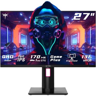 KTC Monitor da gioco, 27 pollici, 1440p, 165 Hz (ricondizionato) KTC Monitor da gioco, 27 pollici, 1440p, 165 Hz (ricondizionato)