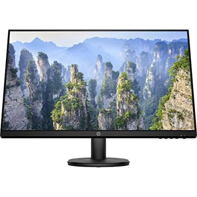 HP PC V27e Monitor da 27", risoluzione FHD da 1920 x 1080, 16:9, Antiriflesso, Pannello IPS 60Hz, Tempo di Risposta 5 ms, Reclinabile, VESA 100 x 100 mm, Modalità Low Blue Light, VGA e HDMI, Nero HP PC V27e Monitor da 27", risoluzione FHD da 1920 x 1080, 16:9, Antiriflesso, Pannello IPS 60Hz, Tempo di Risposta 5 ms, Reclinabile, VESA 100 x 100 mm, Modalità Low Blue Light, VGA e HDMI, Nero