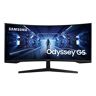Samsung Gaming Odyssey G5 (C34G55), Curvo (1000R), 34", 3440x1440 (Ultra WQHD), 21:9, HDR10, VA, 165 Hz, 1 ms (MPRT), FreeSync Premium, HDMI, Display Port, Ingresso Audio, PBP, Flicker free