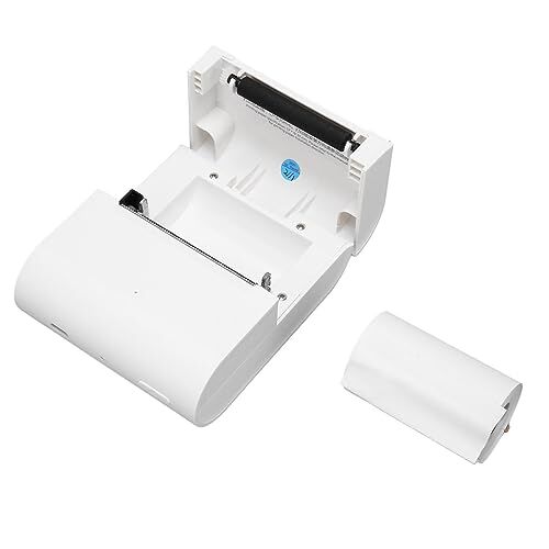 Hiraith Stampante Termica Portatile, Mini Stampante Multifunzione Senza Inchiostro, Smartphone Connesso per Foto, Note, Adesivi per iOS