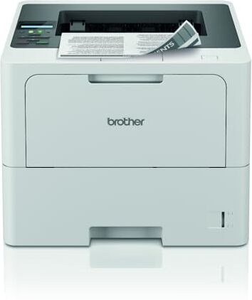 Brother HLL6210W Stampante Laser Monocromatica,50 ppm,Stampa Fronte/Retro Automatica,Connettività cablata e WiFi,Display LCD 1 linea,Cassetto carta da 520 fogli,Inbox Toner fino a circa 6000 pagine