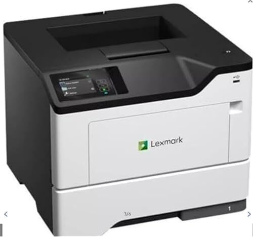 Lexmark MS631dw Drucker s/w Laser A4/Legal 1200 x 1200 dpi bis zu 47 Seiten/Min, Kapazität: 650 Blätter USB 2.0, Gigabit LAN, USB 2.0-Host, Wi-Fi(AC), Bluetooth LE Marca