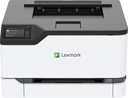 Lexmark laser a colori (WLAN, collegamento di rete, fino a 24 ppm, stampa automatica fronte/retro, bianco, grigio, normale