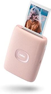 Fujifilm instax mini Link 2 Soft Pink Mini Stampante per Smartphone, Stampante a Sviluppo Istantaneo, Stampe Personalizzate e Creative Modalità Wireless, Dimensioni Stampa 54 x 86 mm