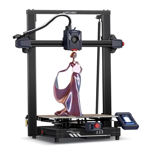 ANYCUBIC Kobra 2 Plus Stampante 3D di Grandi Dimensioni,500 mm/s Velocità di Stampa,20000mm/S²Accelerazione,Livellamento Automatico LeviQ 2.0