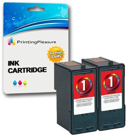 Printing Pleasure 2 COLORE Cartucce d'inchiostro compatibili per Lexmark X2300 X2310 X2315 X2320 X2330 X2340 X2350 X2390 X2450 X2470 X2480 X3450 X3470 X3480 Z730 Z735   Sostituzione per Lexmark No. 1 (18C0781E)