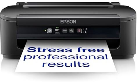 Epson WorkForce WF-2110W WF 2110W WF2110W A4 Printer. A4, 9 pages/min Monochrome, 4.7 pages/min Colour. 5,760 x 1,440