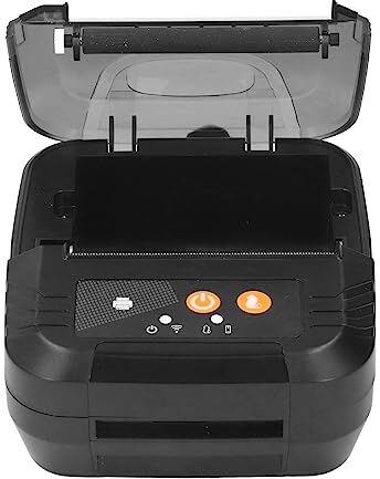 Sorandy Mini Stampante POS Wireless con Interfaccia USB, Stampante Termica per Ricevute, Stampante Portatile, Stampante Termica Mobile per Piccole Imprese per, per IOS, per