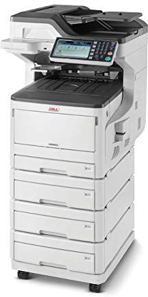 Oki MC853DNV Stampante Multifunzione 4 in 1, a colori, A3, fronte/retro, 23 pagine al minuto, da terra, con software gestione documentale