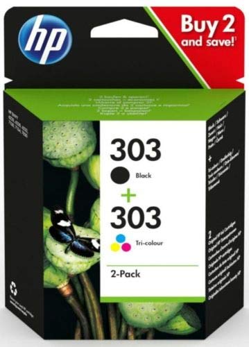 HP Cartucce Originale  303 NERO E TRICOMIA