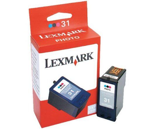 Lexmark 18 °C0031 – Cartuccia di inchiostro per stampanti (P900; – P4300; – P6200; – P6300; – X2500; – X3300; – X4500; – X4500; – X5200; – X7100, nero, a getto d' inchiostro)