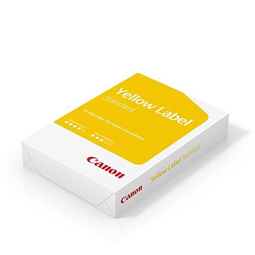 Canon Yellow Label Standard PEFC 80gsm A4 bianco carta fotocopiatrice/stampante 80 gsm (1 x 500 fogli)