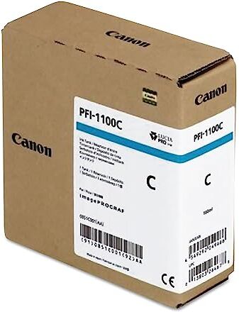 Canon PFI1100C adatto per IPF2000 Inchiostro ciano 0851C001 160ml