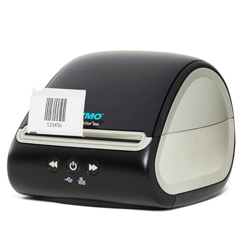 Dymo Labelwriter 5XL Stampante di etichette Termica 300 x 300 dpi Larghezza etichetta (max.): 105.6 mm USB