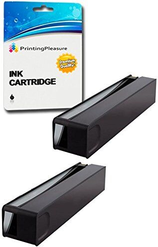 Printing Pleasure 2 NERO Cartucce d'inchiostro compatibili per HP Officejet Pro X451dn, X451dw, X476dn, X476dw, X551dw, X576dw   Sostituzione per HP 970XL