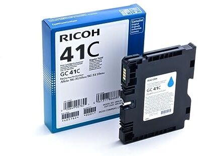 Ricoh RIC22080 Cartucce d'Inchiostro, 500 Pagine, Ciano