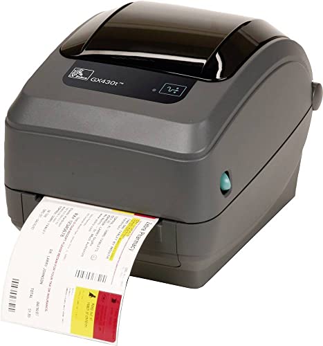 Zebra Technologies Zebra GX430t Thermal transfer 300 x 300 DPI 102 mm/sec Wired Grey