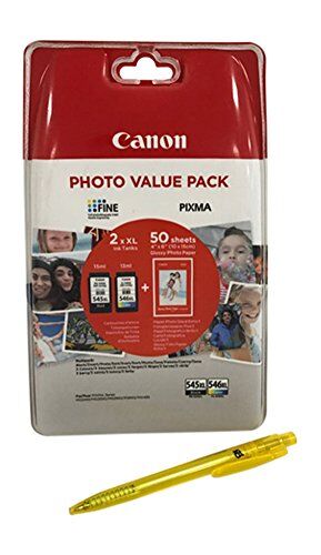 Canon Cartucce per stampanti  Pixma TS205, TS305, TS3150, TS3151 black/color XL Nero