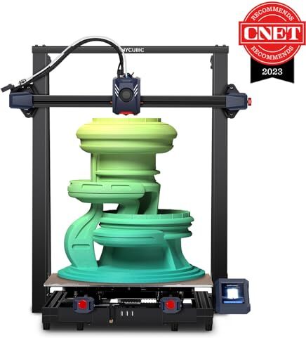 ANYCUBIC Kobra 2 Max Stampante 3D di Grandi Dimensioni,500 mm/s Velocità di Stampa,20000mm/S²Accelerazione,Livellamento Automatico LeviQ 2.0,App Stampa Remota WiFi,Dimensioni Nolto Grandi420*420*500mm