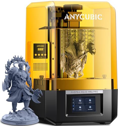 ANYCUBIC Stampante 3D Resina  14K con Livellamento Automatico, Velocità 3 Volte Superiore, Mini Riscaldatore e Purificatoree e Altro Ancora, Per i Giocatori 3D Dalle Mille Esigenze