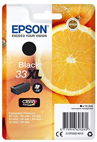 Epson C13T33514022 33XL Cartucho de tinta compatible con la impresora  XP series XL Black