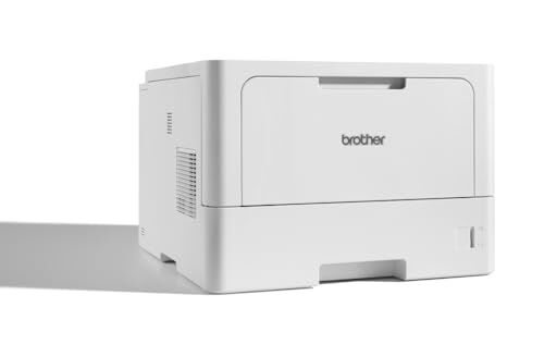 Brother HLL5210DW Stampante Laser Monocromatica,48 ppm,Stampa Fronte/Retro Automatica,Connettività cablata e WiFi,Display LCD 1 linea,Cassetto carta da 250 fogli,Inbox Toner fino a circa 3000 pagine