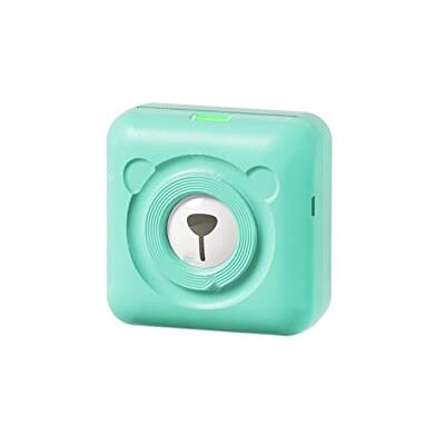 Generic Pocket Mini Printer Wireless Portable Photo Thermal Printer (colore: A6 304 Green) Generic Pocket Mini Printer Wireless Portable Photo Thermal Printer (colore: A6 304 Green)
