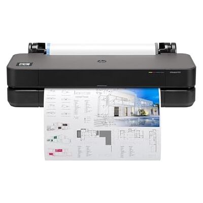 HP DesignJet T210 Stampante per Grandi Formati da 61 cm , Formati supportati da A4 ad A1, velocità 59 Pagine A1 all’Ora, Gigabit Ethernet, USB, Wi-Fi, Garanzia 1 Anno, Nero HP DesignJet T210 Stampante per Grandi Formati da 61 cm , Formati supportati da A4 ad A1, velocità 59 Pagine A1 all’Ora, Gigabit Ethernet, USB, Wi-Fi, Garanzia 1 Anno, Nero