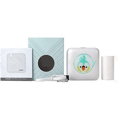 Generic Mini adesivo per stampante termica portatile, stampante Bluetooth, 58 mm (colore: bianco B Printer) Generic Mini adesivo per stampante termica portatile, stampante Bluetooth, 58 mm (colore: bianco B Printer)