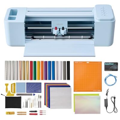 VEVOR Macchina da Taglio per Vinile 305 mm Taglierina per Vinile da Tavolo Plotter da Taglio Termovinile per Biglietti Personalizzati Decorazioni Fai-da-te Sistema Compatibile Mac Windows Android iOS VEVOR Macchina da Taglio per Vinile 305 mm Taglierina per Vinile da Tavolo Plotter da Taglio Termovinile per Biglietti Personalizzati Decorazioni Fai-da-te Sistema Compatibile Mac Windows Android iOS
