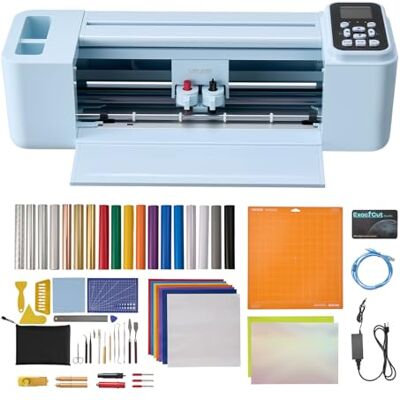 VEVOR Macchina da Taglio a Vinile Taglierina Vinile Carico max 305 mm Macchina Termovinile Fai-da-te Biglietti Personalizzati Adesivi Decorazioni Sistema Compatibile con Android iOS Mac Windows VEVOR Macchina da Taglio a Vinile Taglierina Vinile Carico max 305 mm Macchina Termovinile Fai-da-te Biglietti Personalizzati Adesivi Decorazioni Sistema Compatibile con Android iOS Mac Windows