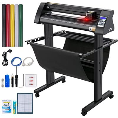 VEVOR Plotter da Taglio Vinile Semiautomatica, KH-720A 720mm Potenza 95W Taglierina per Plotter Vinile Signmaster con Luce Guida a LED per Adesivi per Auto, Segnali Stradali, Palloncini, Caschi, ecc. VEVOR Plotter da Taglio Vinile Semiautomatica, KH-720A 720mm Potenza 95W Taglierina per Plotter Vinile Signmaster con Luce Guida a LED per Adesivi per Auto, Segnali Stradali, Palloncini, Caschi, ecc.