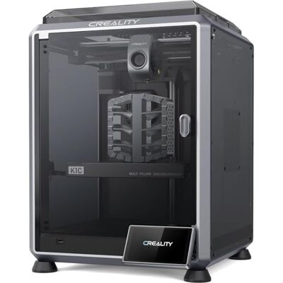 Creality K1C stampante 3D con camera IA, velocità 600 mm/s, autolivellamento, estrusore diretto robusto anti-intasamento. Versione migliorata di K1 SE, stampa a 300°C, modalità silenziosa Creality K1C stampante 3D con camera IA, velocità 600 mm/s, autolivellamento, estrusore diretto robusto anti-intasamento. Versione migliorata di K1 SE, stampa a 300°C, modalità silenziosa