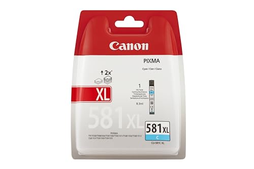 Canon CLI-581XL C Cartuccia certificata  Formato XL Ciano Imballaggio Cartone Riciclabile