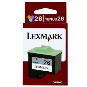 Lexmark 10N0227 Nero, Giallo Cartuccia d'inchiostro Cartucce d'inchiostro (Nero, Ciano, Magenta, Giallo, Ad Inchiostro, 70 mm, 38 mm, 98 mm, 50 g)