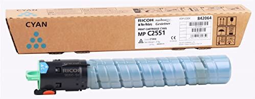 Ricoh 404516 Toner a Laser, Ciano