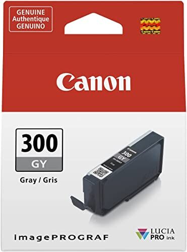 Canon PFI-300 GY Serbatoio Inchiostro, Grigio