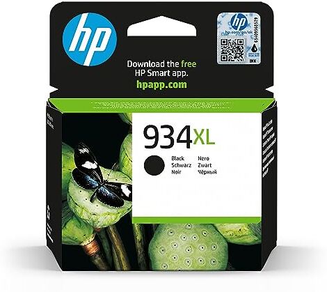 HP Nero, C2P23AE, Cartuccia Originale  da 1000 Pagine, ad Alta Capacità, Compatibile con Stampanti  OfficeJet 6820,  OfficeJet Pro 6230 e 6830