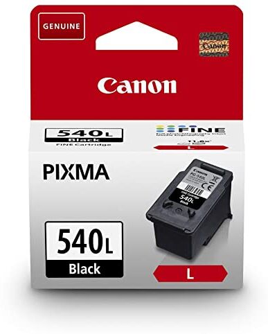 Canon PG-540 Cartuccia certificata  Formato Large Nero Imballaggio Cartone Riciclabile