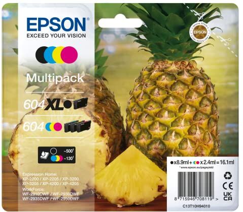 Epson Ink/604XL 603XL Starfish CMYK Sec