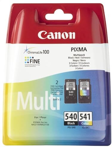 Canon PG-540/CL-541 Cartuccia multipack nera + colore (Multipack plastica sicuro)